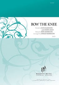 cover Bow the Knee SATB choral sheet music cover